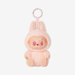 Pink Bunny Keychain